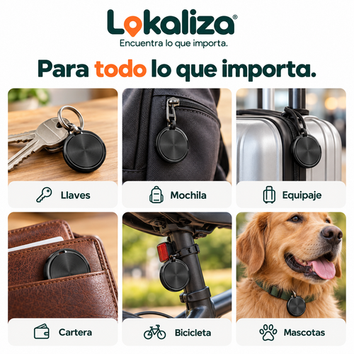 Lokaliza Tag - Localizador Inteligente para iPhone y Android